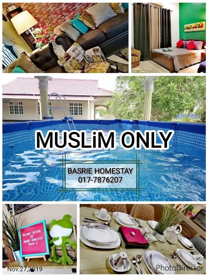 Basrie Villa "Mslim Only" - Mini Cinema , Private Pool , Wi-Fi , Netflix Muar Kültér fotó